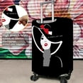thumbnail image 4 of Travel Luggage Cover Suitcase Protector Fits 18-32 Inch Luggage Wheel Covers Patterned Travel Related Items Flower Luggage Protector Elastic Luggage Anti-scratch Suitcase Cover L, 4 of 5