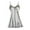 Silver, variant on Women's Satin Chemise Nightgown Lace Trim Silk Slip Dress Sexy V Neck Sleepwear Silver L
