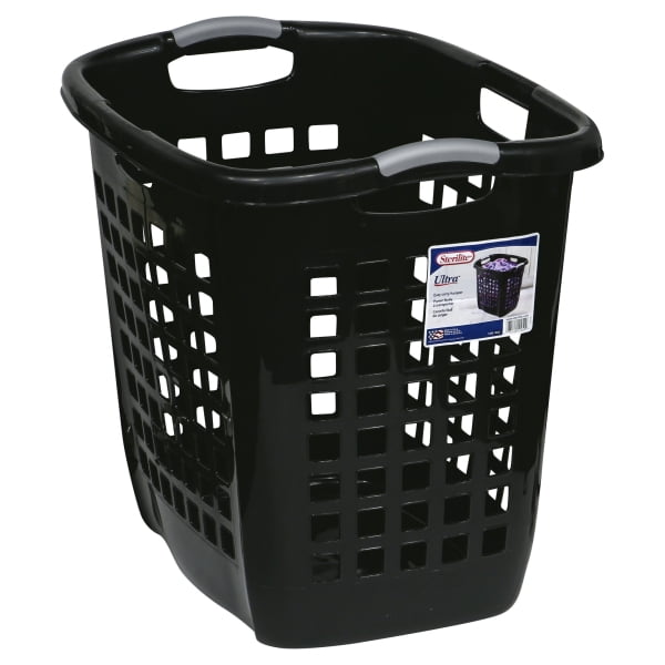 Sterilite Ultra Easy Carry Plastic Dirty Clothes Laundry Basket Hamper