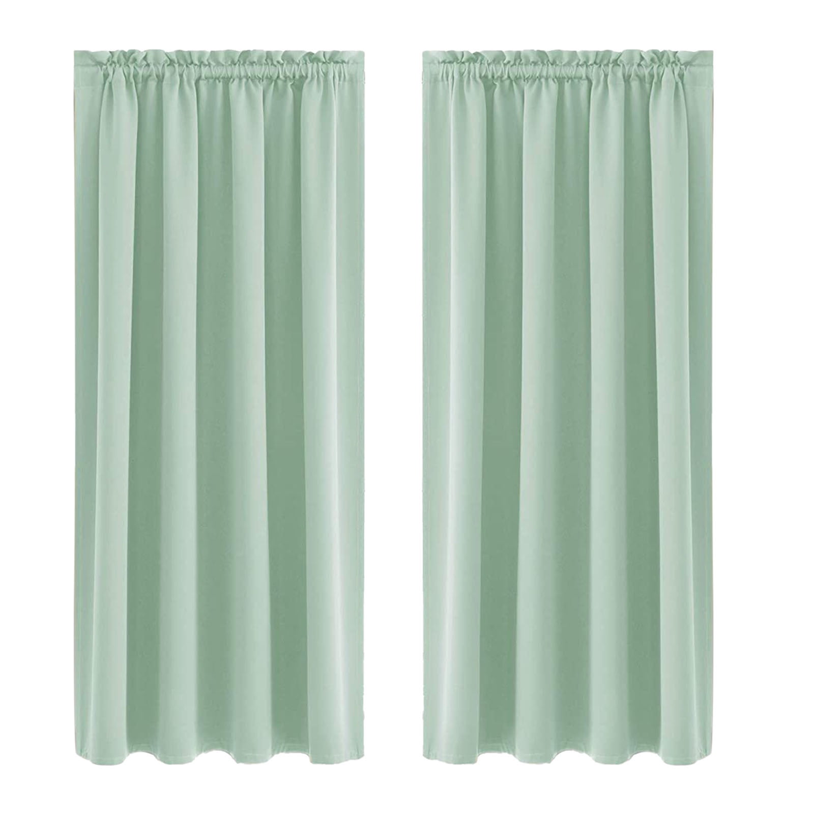 Blackout Curtains, Thermal Insulated, for Bedroom and Living Room Curtains, Rod Pocket Curtain Panels, 41.7x54 Inch, 1Pcs