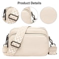 thumbnail image 2 of Bolso para Cámara Satchel Sling Bag Hobo Bandolera Moderno Mujer Con 2 Correas Bolsos Compras Cuero Genuino, 2 of 9