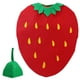 thumbnail image 5 of 1 pieza de disfraz de diseño de frutas y verduras para niños, divertido y creativo, disfraz de actuación, disfraz de fiesta para niños, accesorio de desfile de moda (forma de fresa), 5 of 5