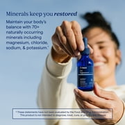 Trace Minerals Ionic Magnesium Liquid for Heart Health, Calm Mood, Sleep, and Energy, 2 Fl oz, 400 mg (16 Servings)