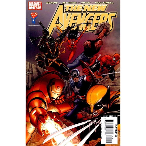 New Avengers #16 VF ; Marvel Comic Book
