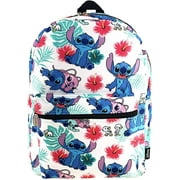 Disney Lilo & Stitch 16 Inch All Over Print Backpack with Laptop Sleeve