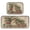 Nostalgic Christmas Atmosphere, variant on 2-Piece Kitchen Rugs Set Non-Slip Mats Carpet Floor for Kitchen, Bathroom (19.7"x27.6" & 19.7"x47.2") Nostalgic Christmas Atmosphere