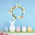 thumbnail image 5 of Iumwxz Easter Eggs Wreath Door Hanging Decoration with Simulated Multicolor Foam Eggs and Rope for Home Holiday Decor 30x30x3cm Durable Reusable for Doors Walls Windows, 5 of 6