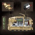thumbnail image 2 of Remocguys WW2 Sturmtiger Tank Building Sets, Compatible with Lego Army Military Vehicles Model German Collectible for Adults Boys 14+ 1394PCS, 2 of 5