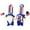 american flag, variant on 4Th Of July Decor 2 Pack Gnome Plush Decorations, Independence Day Patriotic Star Striped Gnome Figurines, 14+ Teen & Decor For Home Party Tabletop