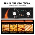 thumbnail image 3 of Commercial Deep Fryer 9Qt Electric Fryer 1750W Stainless Steel Countertop Fryer for Restaurant Concession Stand Deli Food Truck with Timer Temperature Control, 3 of 6
