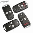 thumbnail image 2 of 2/3/4 Buttons Flip Car Remote Key Shell Fob Fit for Honda Acura Civic Accord Jazz CRV HRV Key Case Housing Replacement Happy H, 2 of 5