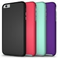 thumbnail image 7 of NAKEDCELLPHONE'S ANTI-SLIP MINT TEXTURED GRIP SOFT SKIN HARD CASE COVER FOR APPLE iPHONE 6 / 6s, 7 of 7