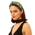 thumbnail image 4 of Diademas anchas con cristales de estrás, turbante con nudo, banda para el cabello vintage a la moda, 4 of 5