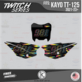 thumbnail image 3 of Kalair GFX Graphics Kit for Kayo Pit Bike TT 125 and TT 140 (2021+) Twitch Series, 3 of 5