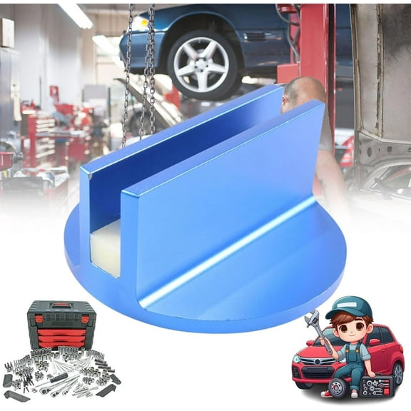 Universal Magnetic Frame Rail Protector, Pinch Weld Jack Adapter, Slotted Jack Pad Adapter, Pinch Weld Jack Pad for Family Cars, Trucks & RVs