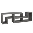 thumbnail image 1 of Multiple Configuration 66' TV Stand, Grey, 1 of 6