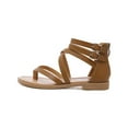 thumbnail image 2 of Womens Summer Sandals Large Size Fashion Zipper Roman Sandals, 2 of 5
