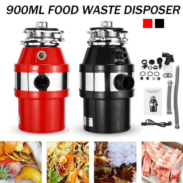 Household Garbage Disposer Rubbish Disposal Crusher Kitchen Waste