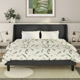 thumbnail image 2 of SHA CERLIN King Size Upholstered Platform Bed Frame with Wingback Headboard, Dark Grey, 2 of 6
