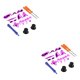 thumbnail image 2 of Sidaley Conjunto completo RB LB Bumper RT LT Trigger Buttons Mod Kit para One S Slim Controller Analog Stick Dpad LB RB LT RT Type2 NO2, 2 of 5