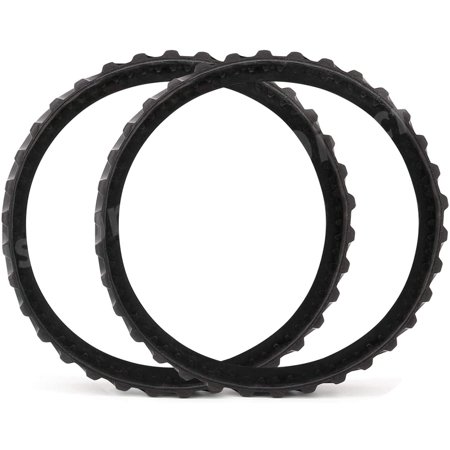 2 Pack Durable Track For Zodiac Baracuda MX8 MX6 Pool Cleaner - Black (R0526100 Replacement)