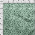 thumbnail image 3 of oneOone Cotton Flex Dark Green Fabric Asian Leaf Diy Clothing Quilting Fabric Print Fabric By Yard 40 Inch Wide, 3 of 4