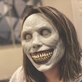 thumbnail image 2 of Máscara de terror de Halloween Cosplay Máscara de demonio con cara sonriente aterradora y espeluznante, 2 of 4