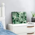 thumbnail image 3 of Fenyluxe Flower Pattern Green Wallpaper Canvas Wall Art Framed 20x16x0.75in, 3 of 6