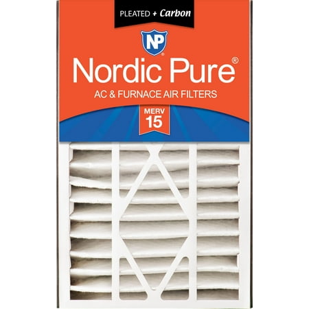 

Air Bear 16x25x5 (4 7/8) Air Filter Replacement MERV 15 Plus Carbon 1 Pack