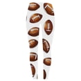 thumbnail image 4 of Hrsba Womens Yoga Pants Non Position Football Print High Stretch Slim Pants For Women, 4 of 5