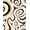 Multi, Pattern 5, variant on ODIKA 4' x 6' Machine Washable Non-Slip Area Rug, Abstract Swirl High Traffic Rug, Beige, 493050