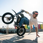 HiKeep 1500W/3000W Peak Off-Road Electric Bike for Adults, 52V 40Ah UL Battery, 20x4 Fat Tire Dirt Ebike, 40MPH E-Mountain Bike, 40-85 Miles Range, UL 2849