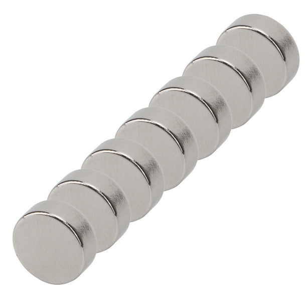 Super Strong Neodymium Magnets, Multifunctional Industrial Magnets 100PCS  Durable Silver For Handicraft 8 X 3mm / 0.3 X 0.12in 