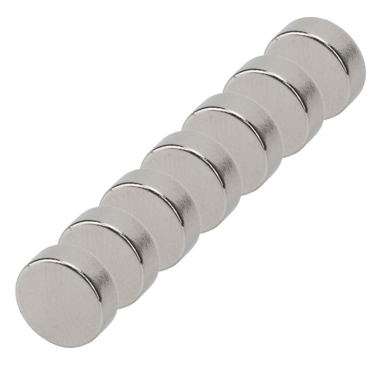 Super Strong Neodymium Magnets, Multifunctional Magnets Round 100PCS For  Daily Life 8 X 3mm / 0.3 X 0.12in