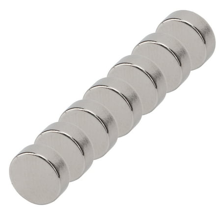 Aimants En Néodyme Super Puissants, Aimants Industriels Multifonctionnels  100PCS Argent Durable Pour L'artisanat 8 X 3 Mm / 0,3 X 0,12in 