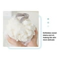 thumbnail image 2 of Cateissary Bolas de baño Malla Cuerpo Esponja Toalla Resistencia al soplo Limpiador Espuma Frotar Lavar Productos para la piel Suministros Juegos de accesorios de baño Rosa Cateissary HA080199-01, 2 of 6