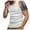 White, variant on Afdoent Mens Casual Tank Tops Men's Summer Solid Color Slim Fit Sleeveless Thread Vest T Shirt Casual Outdoor Wear Base Shirt Men Classic