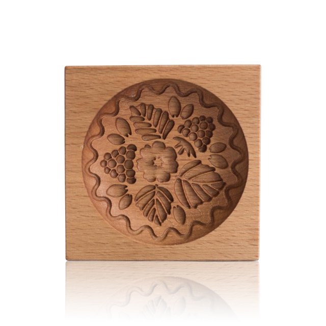 Worallymy Molde de Galletas de Madera Natural Molde de Galletas en Relieve de Madera Prensa de Pastelería Suministros de panadería, Tipo 7 Worallymy JD735800531