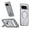 Gray, variant on for Google Pixel 10a Case with Kickstand, Support Wireless Charging, Compatible with Magsafe, Military-Grade Protection Shockproof Slim Fit Bracket Back Case for Google Pixel 10a, Clear