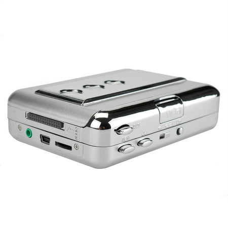 ezcap218B USB Cassette Capture Cassette Tape-to-MP3 Converter into Computer Stereo HiFi Sound Quality Bass Audio Music Player AUX IN AUX