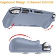 thumbnail image 4 of Fintie Case for Nintendo Switch Lite 2019 - Soft Silicone [Shock Proof] [Anti-Slip] Protective Cover with Ergonomic Grip Design for Switch Lite Console (Cloudy Blue), 4 of 10