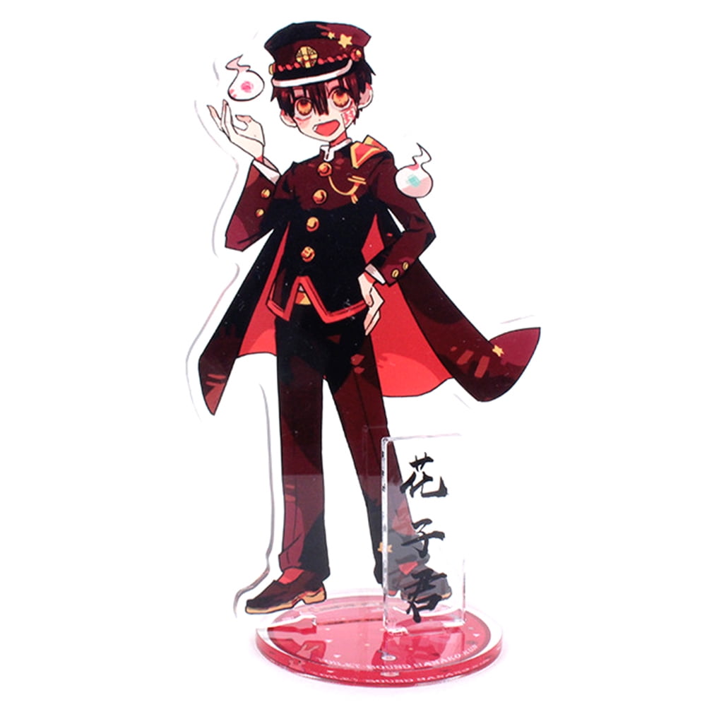 Cyan oak Toilet-bound Hanako-kun Anime Acrylic Standing Figure Model Double-sided Clear Desk Stand Miniature Cute Cartoon Home Decor Anime Fans Gift