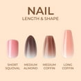 thumbnail image 7 of KISS bare but better, press-on nails, embrace it, beige, med coffin, 28 count, 7 of 7