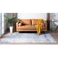 thumbnail image 4 of Rugs.com Charleston Collection Rug – 9' x 12' Gray Low-Pile Rug Perfect For Living Rooms, Large Dining Rooms, Open Floorplans, 4 of 9