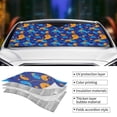 thumbnail image 5 of Fuzoiu Colorful Yin Yang Print Car Windshield Sun Shade,Block Uv Rays Sunshade,Foldable Front Window Sun Visor Protector for Car,SUV,Truck-Keep Vehicle Cool-Colorful Yin Yang, 5 of 8