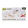 thumbnail image 7 of GreenPan Balance 10-Piece Ceramic Nonstick Cookware – Toxin-Free, Dishwasher & Oven Safe, Cream, 7 of 7