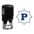 thumbnail image 1 of Printtoo Alphabet P Monogram Initial Octagon Celtic Swirl Frame R-40 Self Inking Rubber Stamp Office Stationary, 1 of 3