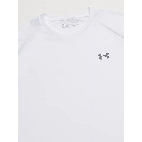 Under Armour Men's UA Tech 2.0 Short Sleeve Shirt XL White 1327965-100