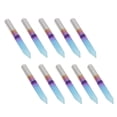 thumbnail image 3 of 10 Packs 40/45/60/90 Blue Coated Flat Bottom Carbide Cutting Cutter 0.3mm, 3 of 7