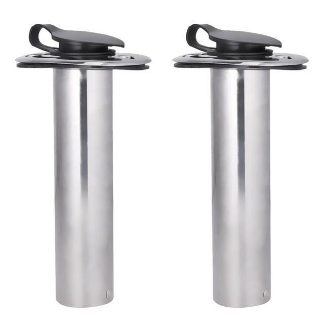 2x acero inoxidable 1/2/3/4 tubo soporte de barra de barco soporte para kayak de pesca